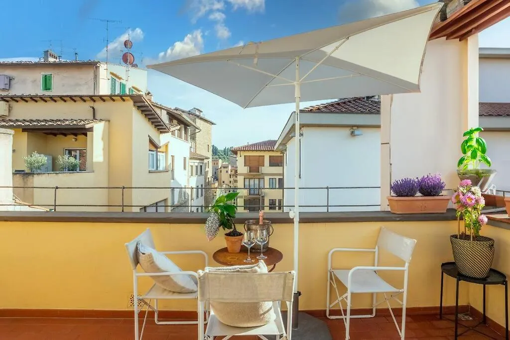 Ponte Vecchio'S Penthouse Apartment Florence Italy